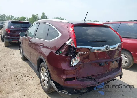 2015 Honda Cr-V Ex-L z USA, uszkodzony, nr VIN 2HKRM4H75FH662950